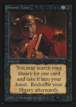 Demonic Tutor (IE) [Intl. Collectors’ Edition]