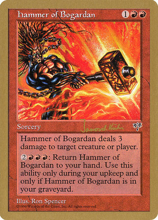 Hammer of Bogardan - 1997 Janosch Kuhn (MIR) [World Championship Decks 1997]