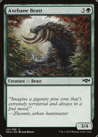 Axebane Beast [Ravnica Allegiance]