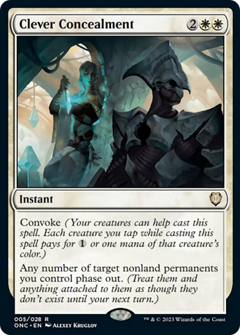 Clever Concealment [Phyrexia: All Will Be One Commander]
