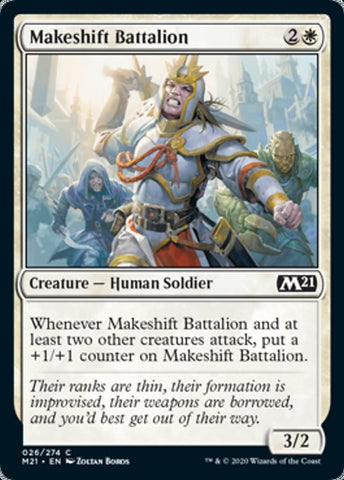 Makeshift Battalion [Core Set 2021]