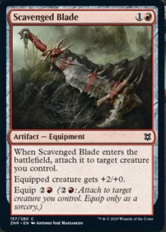 Scavenged Blade [Zendikar Rising]