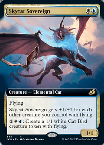 Skycat Sovereign (Extended Art) [Ikoria: Lair of Behemoths]