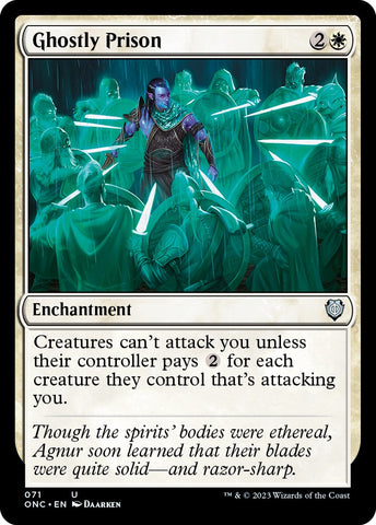 Ghostly Prison [Phyrexia: All Will Be One Commander]