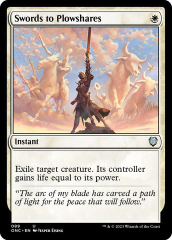 Swords to Plowshares [Phyrexia: All Will Be One Commander]