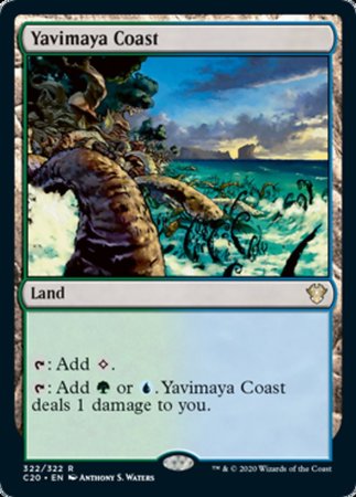 Yavimaya Coast [Commander 2020]