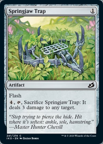 Springjaw Trap [Ikoria: Lair of Behemoths]