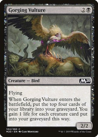 Gorging Vulture [Core Set 2020]