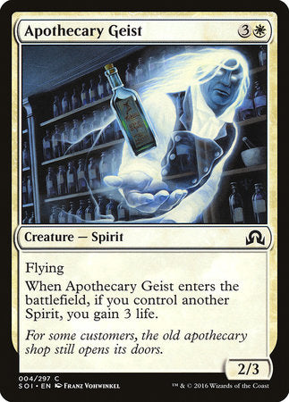 Apothecary Geist [Shadows over Innistrad]