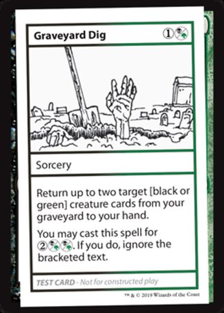 Graveyard Dig [Mystery Booster Playtest Cards]