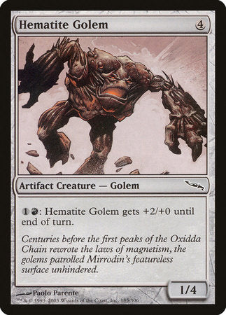 Hematite Golem [Mirrodin]