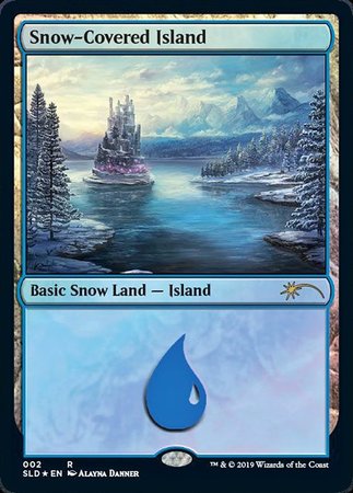 Snow-Covered Island [Secret Lair Drop]