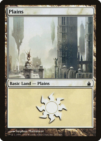 Plains (287) [Ravnica: City of Guilds]