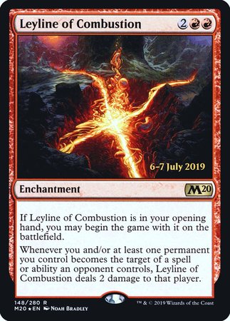 Leyline of Combustion [Core Set 2020 Promos]
