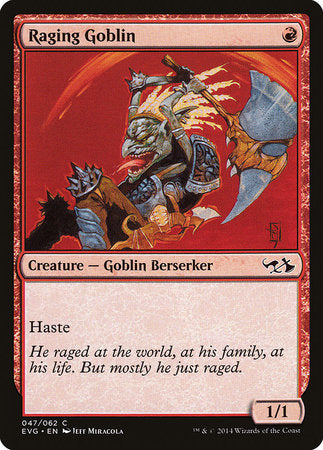 Raging Goblin [Duel Decks Anthology: Elves vs. Goblins]