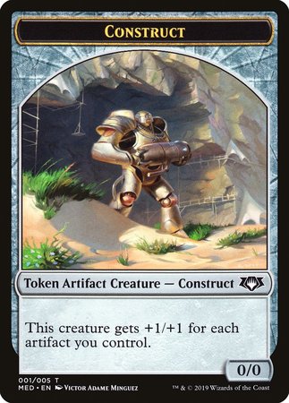 Construct Token (001) [Mythic Edition Tokens]