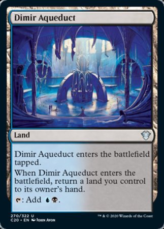 Dimir Aqueduct [Commander 2020]