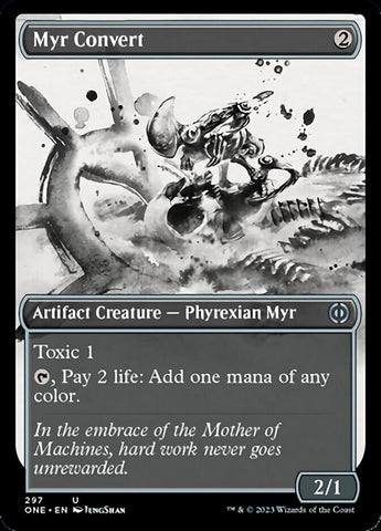 Myr Convert (Showcase Ichor) [Phyrexia: All Will Be One]