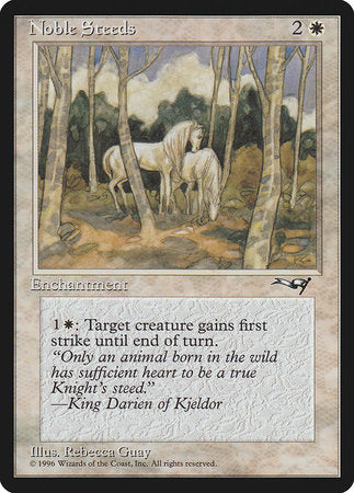 Noble Steeds (Trees in Forefront) [Alliances]