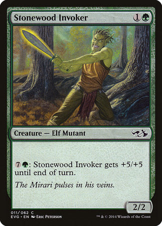 Stonewood Invoker [Duel Decks Anthology: Elves vs. Goblins]