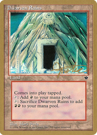 Dwarven Ruins - 1996 Mark Justice (FEM) [Pro Tour Collector Set]