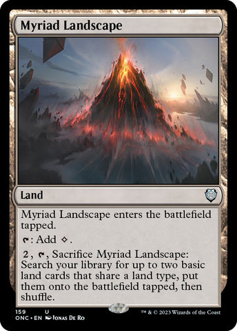 Myriad Landscape [Phyrexia: All Will Be One Commander]