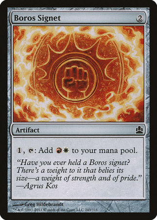 Boros Signet [Commander 2011]