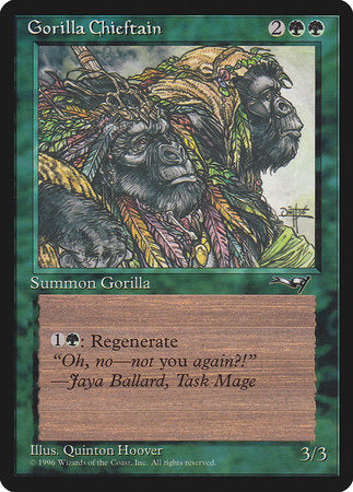 Gorilla Chieftain (2 Gorillas) [Alliances]