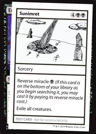 Sunimret [Mystery Booster Playtest Cards]