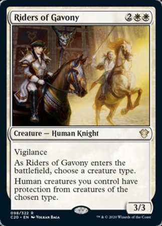 Riders of Gavony [Commander 2020]