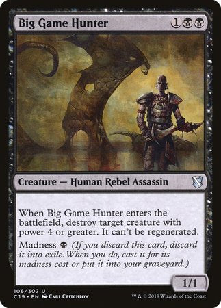 Big Game Hunter [Commander 2019]