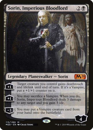 Sorin, Imperious Bloodlord [Core Set 2020 Promos]