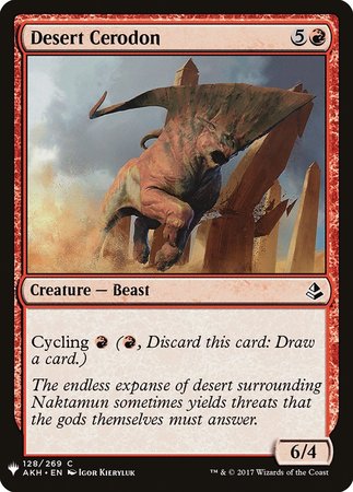 Desert Cerodon [Mystery Booster]