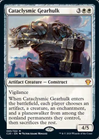 Cataclysmic Gearhulk [Commander 2020]