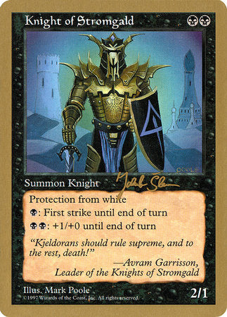 Knight of Stromgald - 1997 Jakub Slemr (5ED) [World Championship Decks 1997]