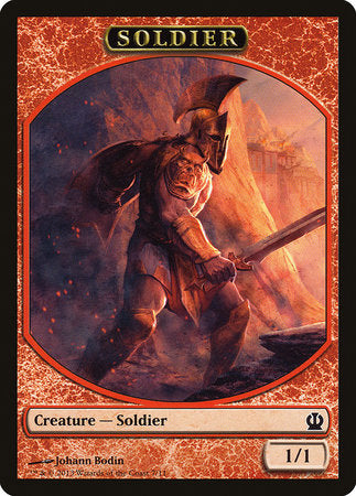Soldier Token (Red) [Theros Tokens]