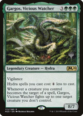 Gargos, Vicious Watcher [Core Set 2020 Promos]