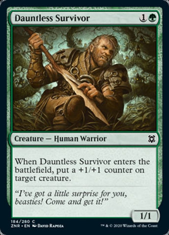 Dauntless Survivor [Zendikar Rising]