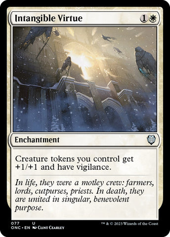 Intangible Virtue [Phyrexia: All Will Be One Commander]