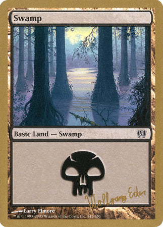 Swamp (342) - 2003 Wolfgang Eder (8ED) [World Championship Decks 2003]