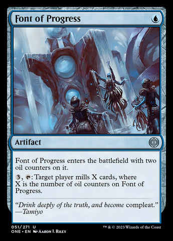 Font of Progress [Phyrexia: All Will Be One]