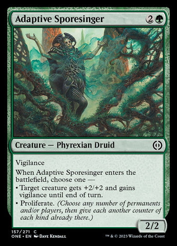 Adaptive Sporesinger [Phyrexia: All Will Be One]