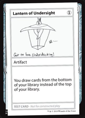 Lantern of Undersight [Mystery Booster Playtest Cards]