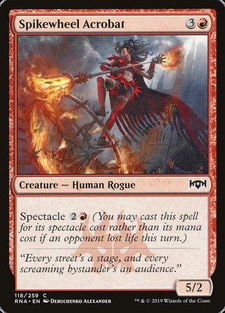 Spikewheel Acrobat [Ravnica Allegiance]