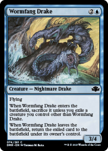Wormfang Drake [Dominaria Remastered]