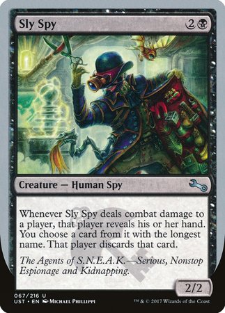 Sly Spy (A) [Unstable]