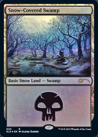 Snow-Covered Swamp [Secret Lair Drop]