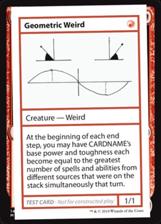 Geometric Weird [Mystery Booster Playtest Cards]