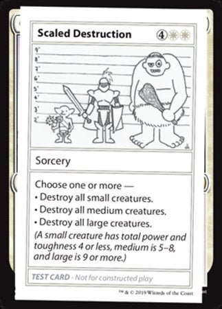 Scaled Destruction [Mystery Booster Playtest Cards]