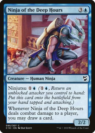 Ninja of the Deep Hours [Commander 2018]